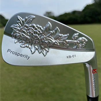 2021 Новые клюшки для гольфа KUN BO Prosperity KB-01 кованый набор (5 6 7 8 9 шт. в упаковке) со стальным стержнем 7 шт. клюшек для гольфа