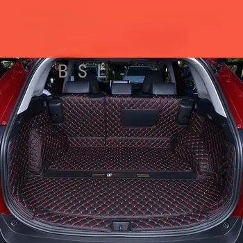 Кожаный Коврик Для Багажника Автомобиля Toyota RAV4 RAV 4 XA50 2020-2022 Внедорожник Грузовой Лайнер Лоток Для Багажника Внутренняя Крышка Багажника Аксессуары
