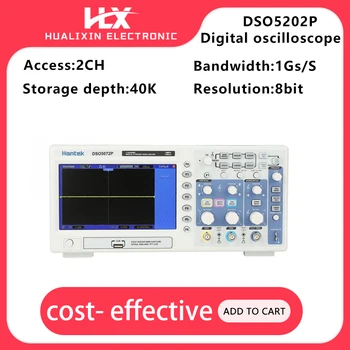 Цифровой запоминающий осциллограф Hantek DSO5072P 70 МГц 2 канала 1GSa / S Длина 24K USB
