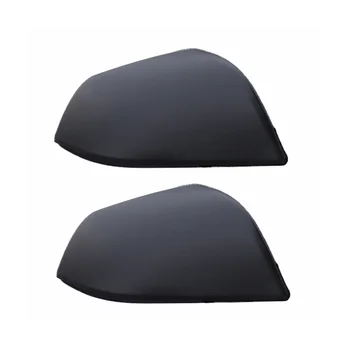 Для Model3/Y Защитный чехол для зеркала заднего вида, Черненый Углепластиковый Аксессуар, Декоративный Черный цвет