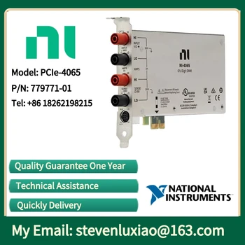 NI PCIe-4065 779771-01 6½ бит, ± 300 В цифровое мультиметрическое оборудование - PCIe 4065 может иметь переменное / постоянное напряжение