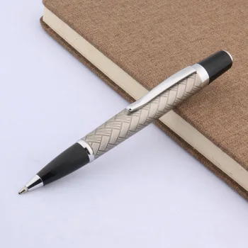 СТУДЕНЧЕСКАЯ металлическая подарочная ручка network Classic write Black СЕРЕБРИСТАЯ шариковая ручка