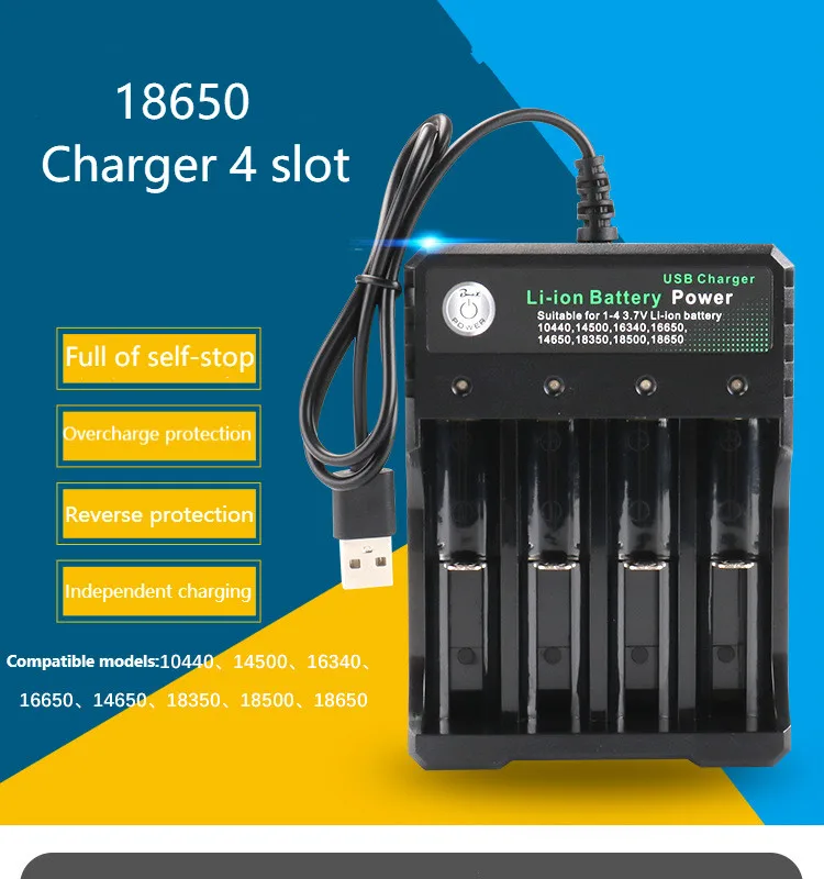 100% Новый 18650 аккумулятор 3,7 В 9900 мАч перезаряжаемый львиный аккумулятор для светодиодной вспышки 18650 аккумулятор Оптом + USB зарядное устройство . ' - ' . 5