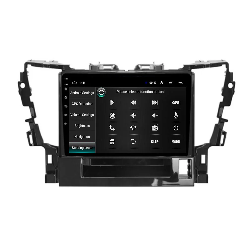 2 Din Android 12 Автомобильный Стерео Радио DVD GPS Мультимедийный Видеоплеер 5G WiFi Камера DSP Carplay Для Toyota ALPHARD Vellfire ANH30 . ' - ' . 2