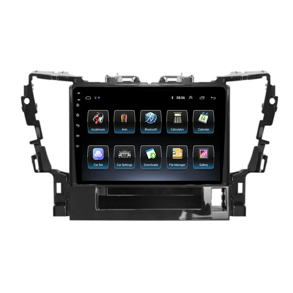 2 Din Android 12 Автомобильный Стерео Радио DVD GPS Мультимедийный Видеоплеер 5G WiFi Камера DSP Carplay Для Toyota ALPHARD Vellfire ANH30 . ' - ' . 3