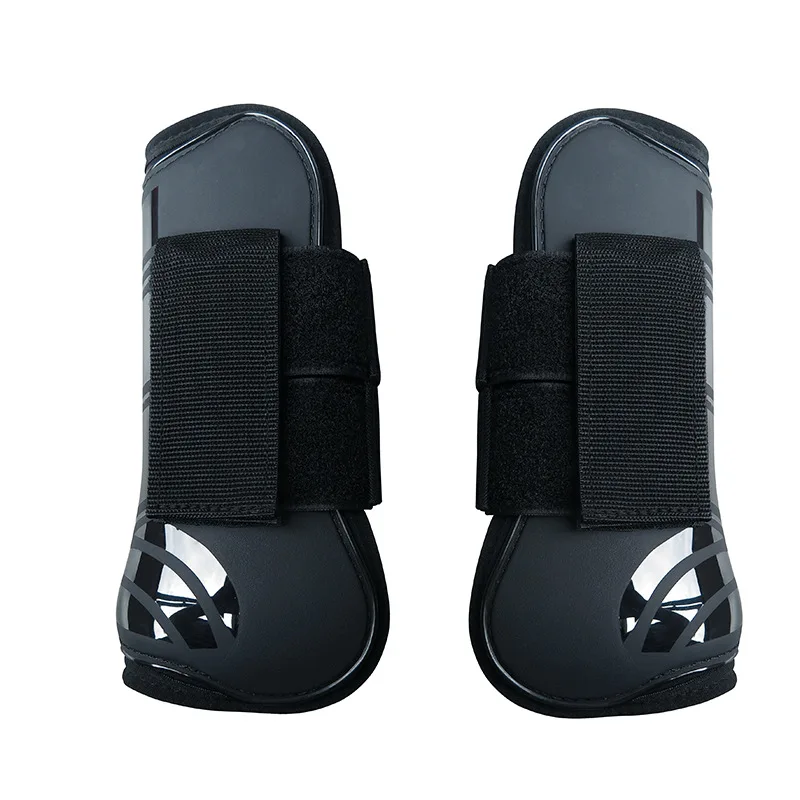 2 пары ботинок для верховой езды с защитой от сухожилий и замков для конного спорта для прыжков с защитой передних и задних ног. . ' - ' . 4