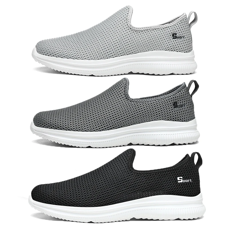 2021 Новая Обувь Мужские Лоферы Для легкой ходьбы Дышащая Летняя Удобная повседневная обувь Мужские кроссовки Zapatillas Hombre Plus Couple . ' - ' . 1