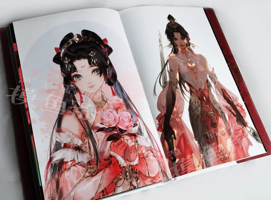 2023 Shanyue Wuyou Оригинальные художественные работы Наклейки для календаря Legend of the Swordman III на 2023 год . ' - ' . 2