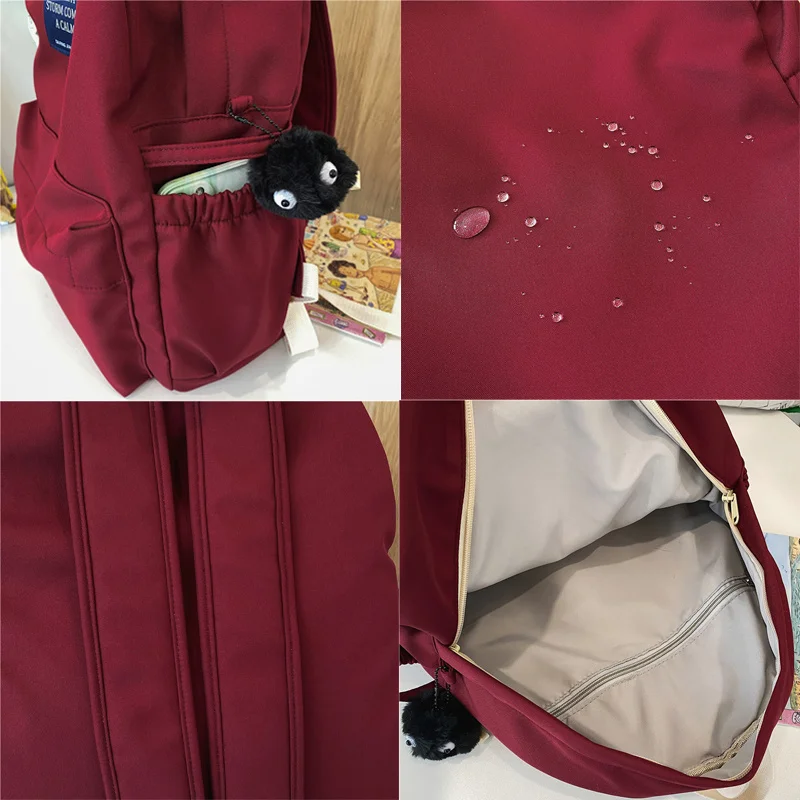 2023, женские рюкзаки в корейском стиле, милые водонепроницаемые нейлоновые школьные сумки Kawaii, студенческие сумки для девочек-подростков, рюкзак для ноутбука . ' - ' . 5
