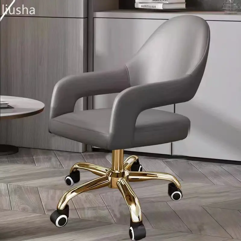 2023 легкое роскошное офисное кресло, домашний вращающийся лифт, комбинированное кресло, компьютерное кресло, удобное учебное кресло для студента, кабинет . ' - ' . 3