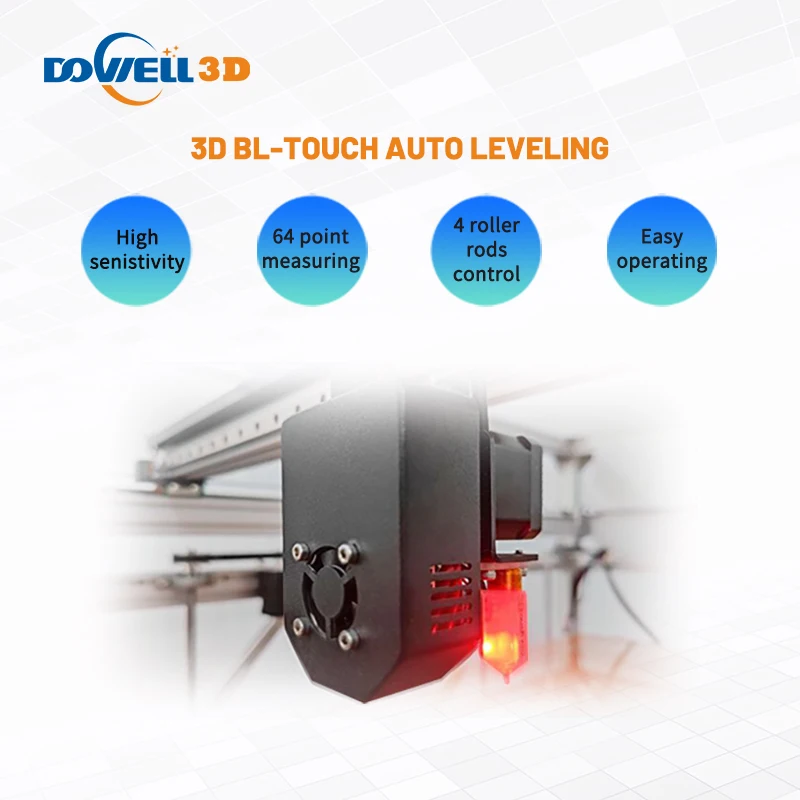 3D-принтер Dowell FDM с несколькими нитями накала pla 3d-принтер высокотемпературная крупногабаритная печатная машина impresora 3d . ' - ' . 2