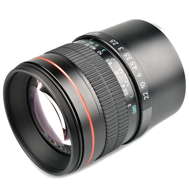 85 мм Объектив с большой диафрагмой F1.8 с фиксированной фокусировкой на микродиапазоне Объектив с ручной фокусировкой Объектив камеры для камеры Sony . ' - ' . 0