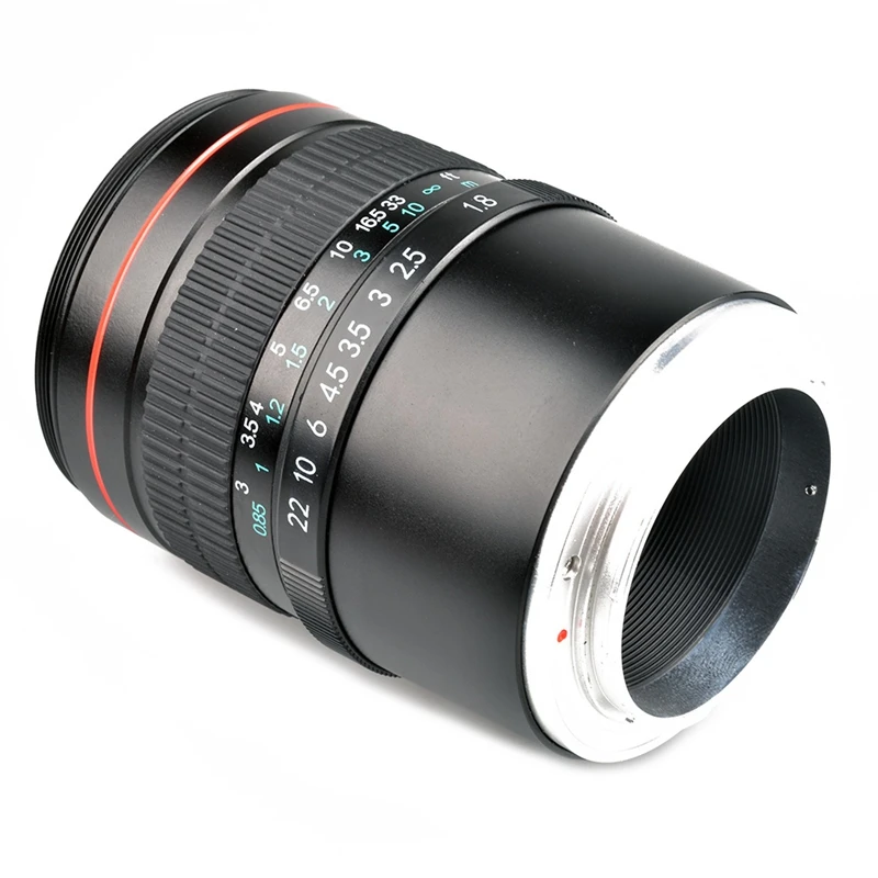 85 мм Объектив с большой диафрагмой F1.8 с фиксированной фокусировкой на микродиапазоне Объектив с ручной фокусировкой Объектив камеры для камеры Sony . ' - ' . 1