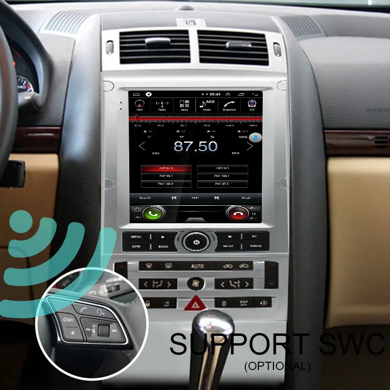 8G + 128G Android 13 Автомобильный Мультимедийный Плеер Для Peugeot 407 2004-2012 WIFI GPS Навигация Стерео Автомобильное Радио Видео DSP Carplay . ' - ' . 4