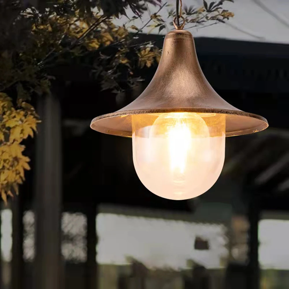 ANITA Открытый ретро подвесной светильник Современная светодиодная лампа Водонепроницаемая для украшения домашнего коридора . ' - ' . 2
