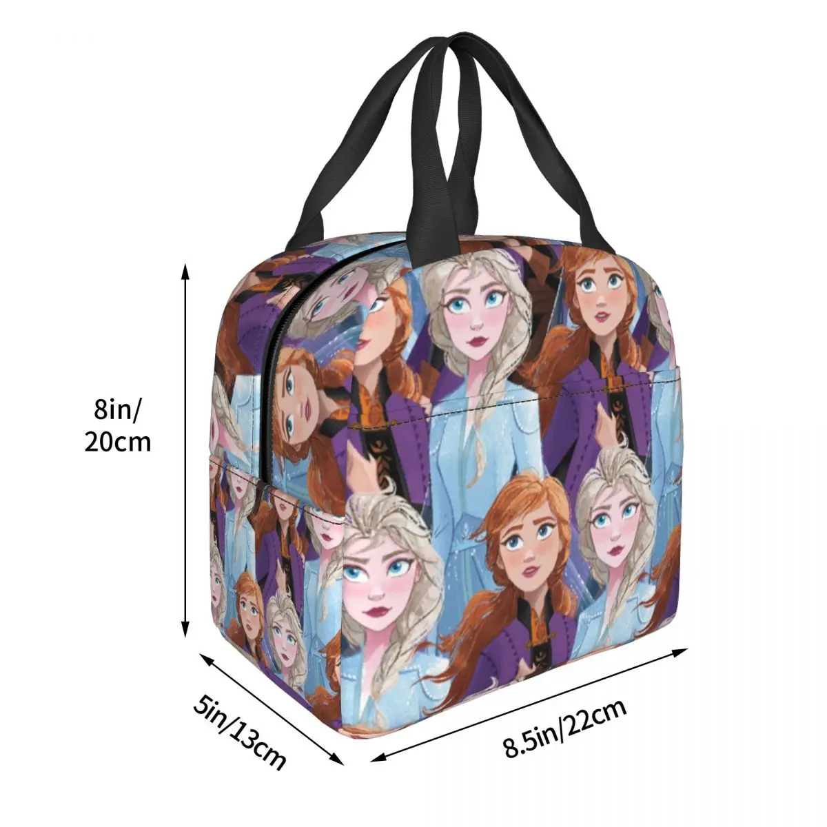 Disney Frozen Elsa Anna Изолированные сумки для ланча большой емкости Многоразовая сумка-холодильник Ланч-бокс Тотализатор Офис Путешествия Мужчины Женщины . ' - ' . 5