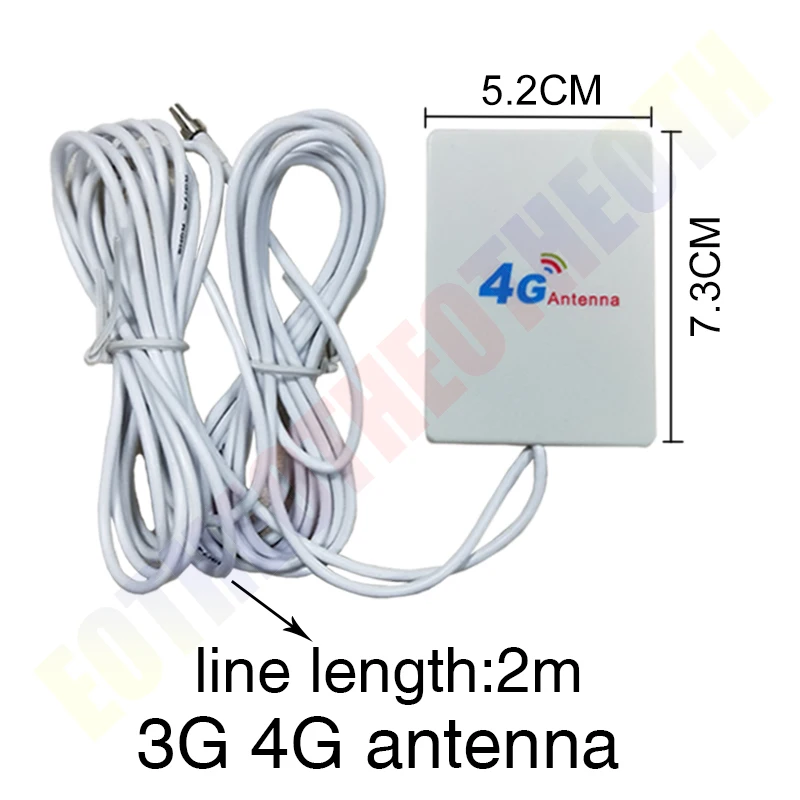 Eoth 3G 4G lte антенна 10dbi CRC9 Разъем antenne маршрутизатор внешний ретранслятор беспроводной модем antene . ' - ' . 1