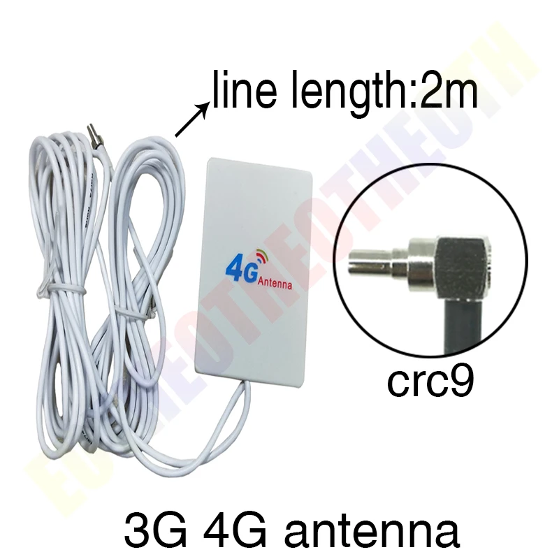 Eoth 3G 4G lte антенна 10dbi CRC9 Разъем antenne маршрутизатор внешний ретранслятор беспроводной модем antene . ' - ' . 2
