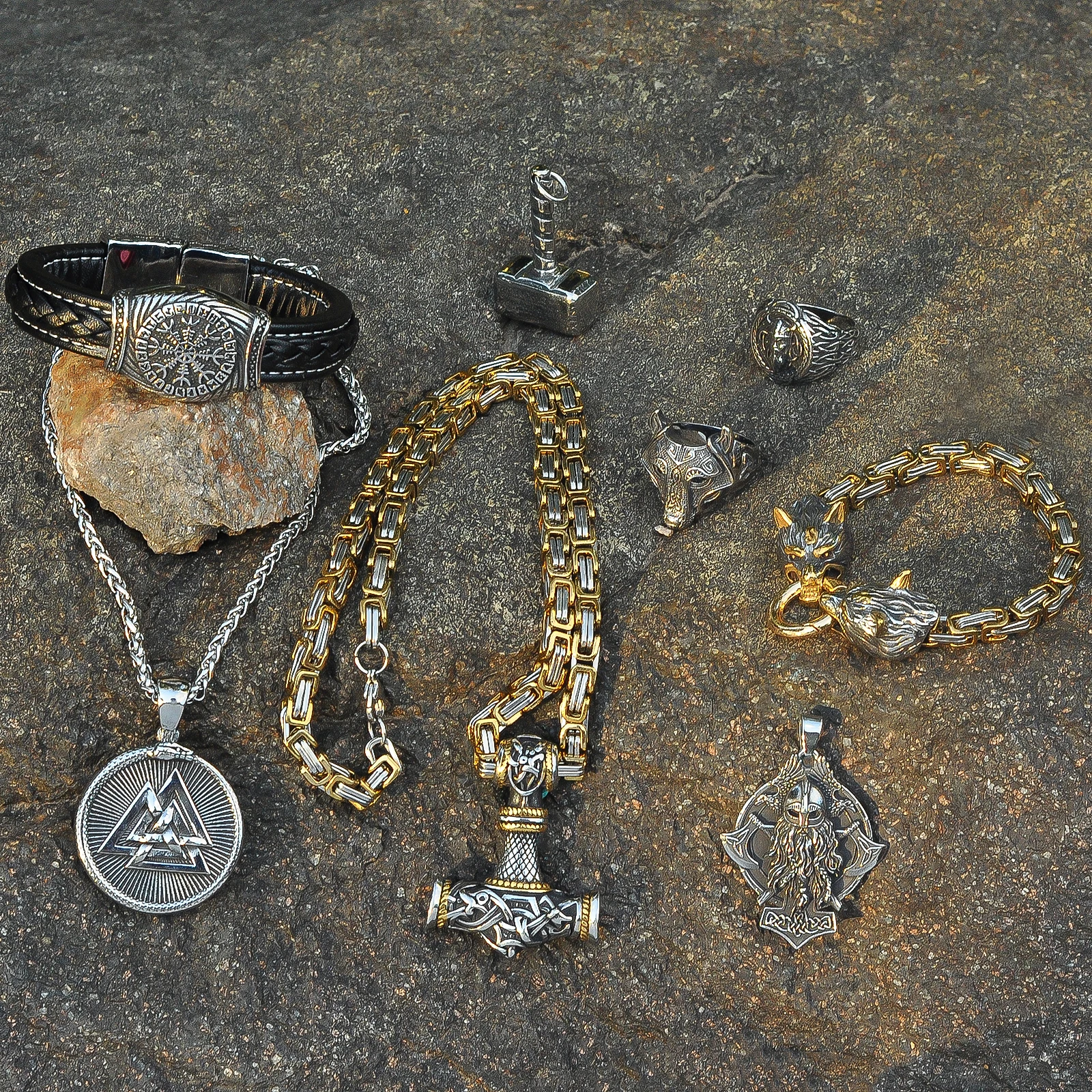 Irminsul кулон ожерелье Ювелирные изделия из нержавеющей стали Отличный подарок для леди . ' - ' . 5