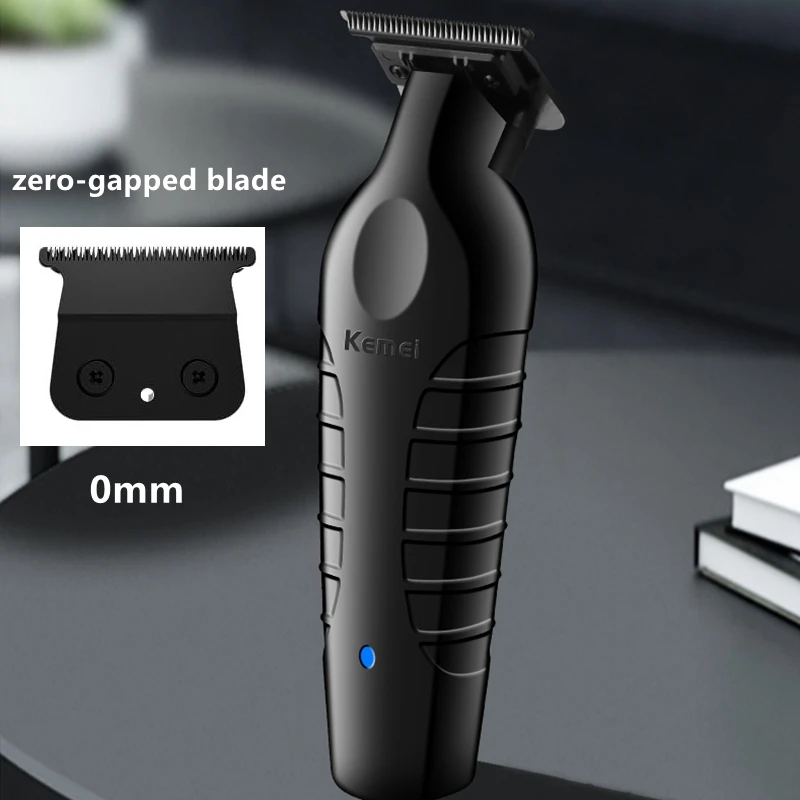 Kemei 2299 Профессиональный электрический парикмахерский триммер для мужчин, машинка для стрижки бороды, Аккумуляторная машинка для стрижки волос, 0 мм . ' - ' . 5