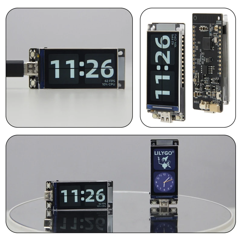 LILYGO T-Display-S3 ESP32-S3 1.9 in ST7789 Плата разработки ЖК-дисплея WIFI Bluetooth-совместимый беспроводной модуль 5.0 . ' - ' . 2