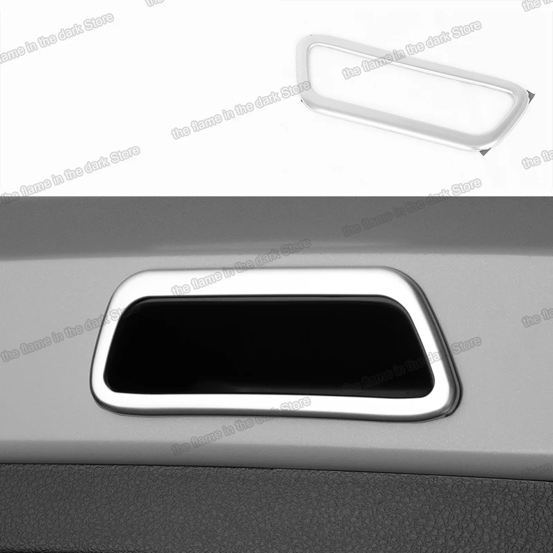 Lsrtw2017 Автомобильная Задняя Дверь Багажник Переключатель Открытой Ручки Рамы Планки для Mg Roewe Rx5 Max 2019 2020 2021 Аксессуары Автостайлинг Подкладка . ' - ' . 2