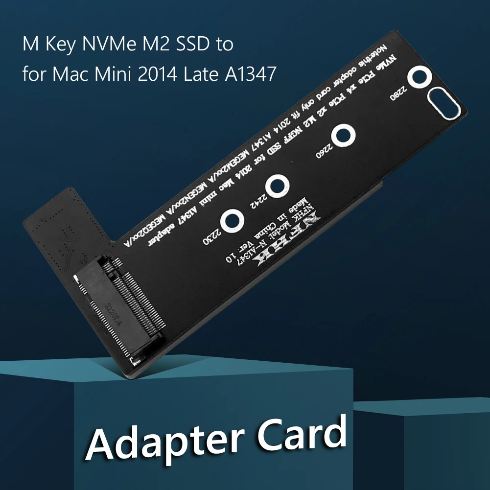 M Key NVMe M.2 SSD для Mac Mini 2014 Late A1347 MEGEN2 MEGEM2 MEGEQ2 Riser . ' - ' . 3