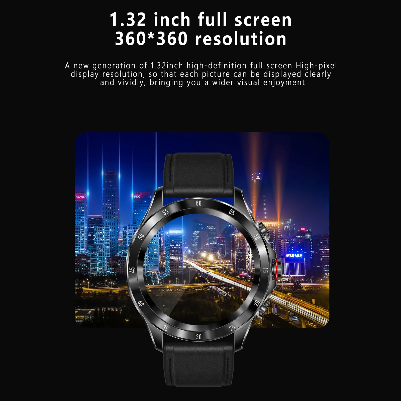 MAX7 Смарт-Часы 1,32 ”Экран Фитнес-Трекер IP68 Водонепроницаемый BT Вызов Сна/ Пульсометр / Монитор Артериального Давления Умные Часы . ' - ' . 2