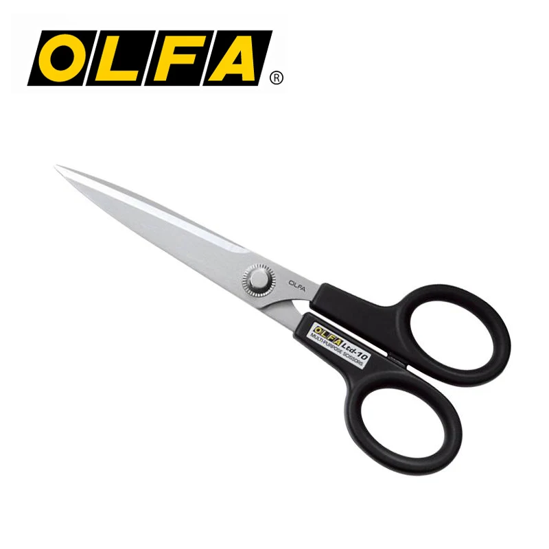 OLFA LTD-10 прочных ножниц Ограниченной серии SC Режущие ножницы из нержавеющей стали, устойчивые к ржавчине ножницы для бумаги, инструмент для рукоделия . ' - ' . 0