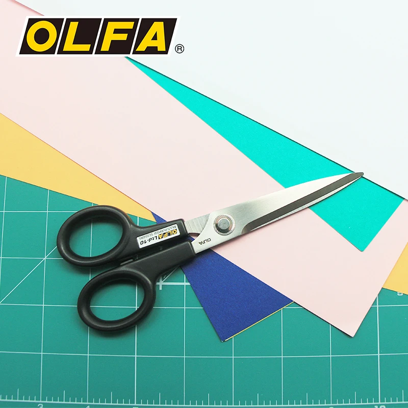 OLFA LTD-10 прочных ножниц Ограниченной серии SC Режущие ножницы из нержавеющей стали, устойчивые к ржавчине ножницы для бумаги, инструмент для рукоделия . ' - ' . 5