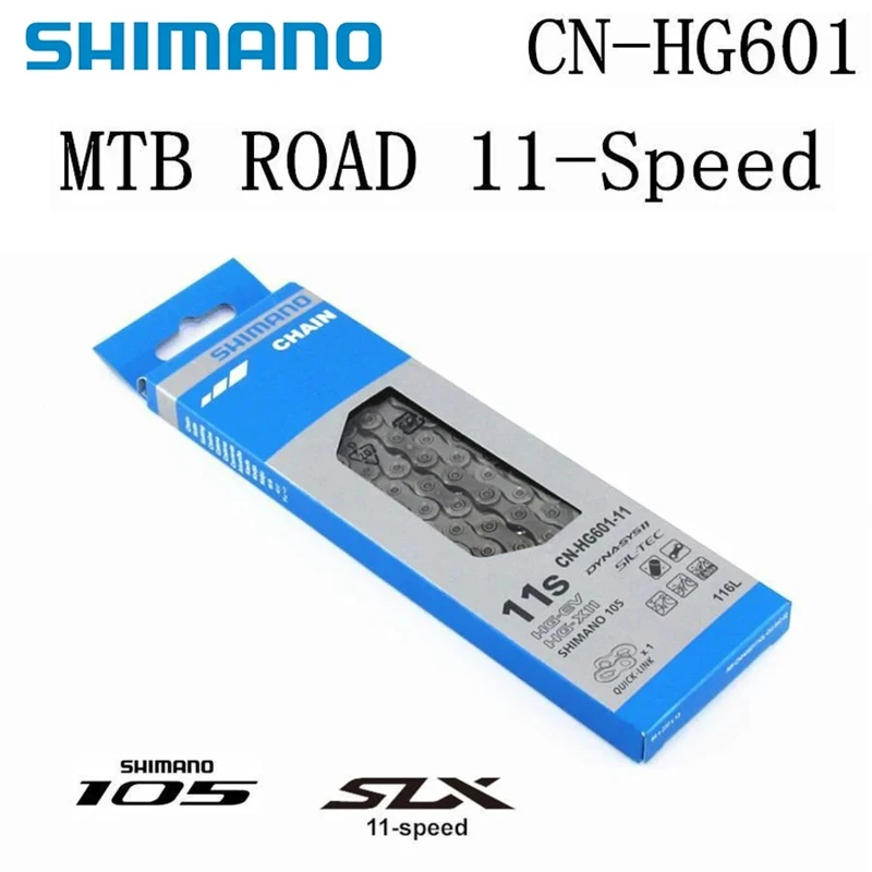 SHIMANO CN-HG601 HG701 HG901 Цепь Дорожного Горного Велосипеда 11-Ступенчатая 116L Ток Велосипедной Цепи для DEORE XT XTR 5800 6800 M7000 M8000 . ' - ' . 1