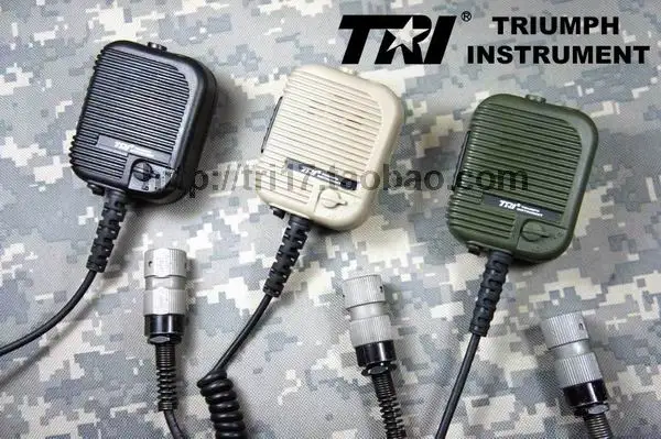 Tri PRC-152 многофункциональный тактический ручной микрофон высокой и низкой громкости Thales 148 (черный) . ' - ' . 3