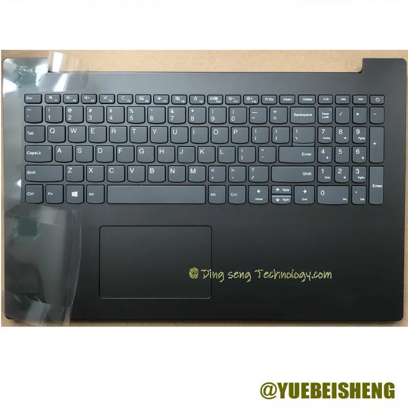 YUEBEISHENG New/ort Для 15-дюймового Lenovo ideapad 5000-15 520-15 520-15IKB Подставка для рук, Верхняя Крышка клавиатуры, Тачпад, Черный . ' - ' . 0