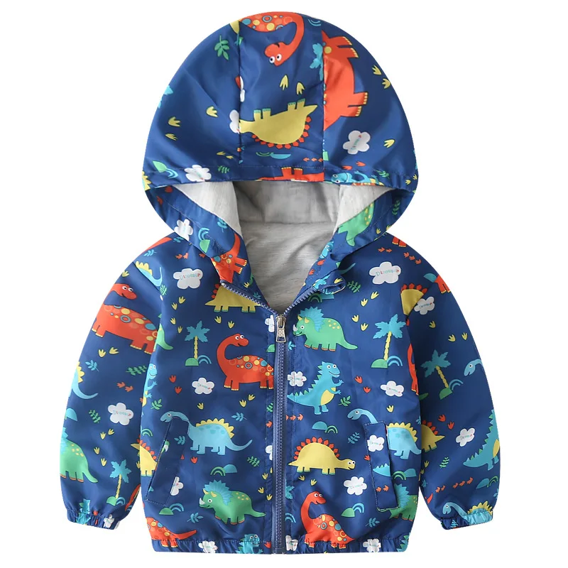 ZWF2147 Осенняя новая детская одежда Пальто Куртка Ветровка с длинными рукавами из мультфильма Кардиган на молнии Модная детская одежда . ' - ' . 1