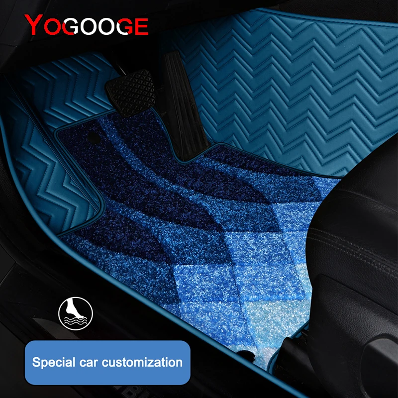 Автомобильные коврики YOGOOGE на заказ для Lexus LX LX470 LX570 LX600, Автоаксессуары из кожи наппа, коврик для ног . ' - ' . 1