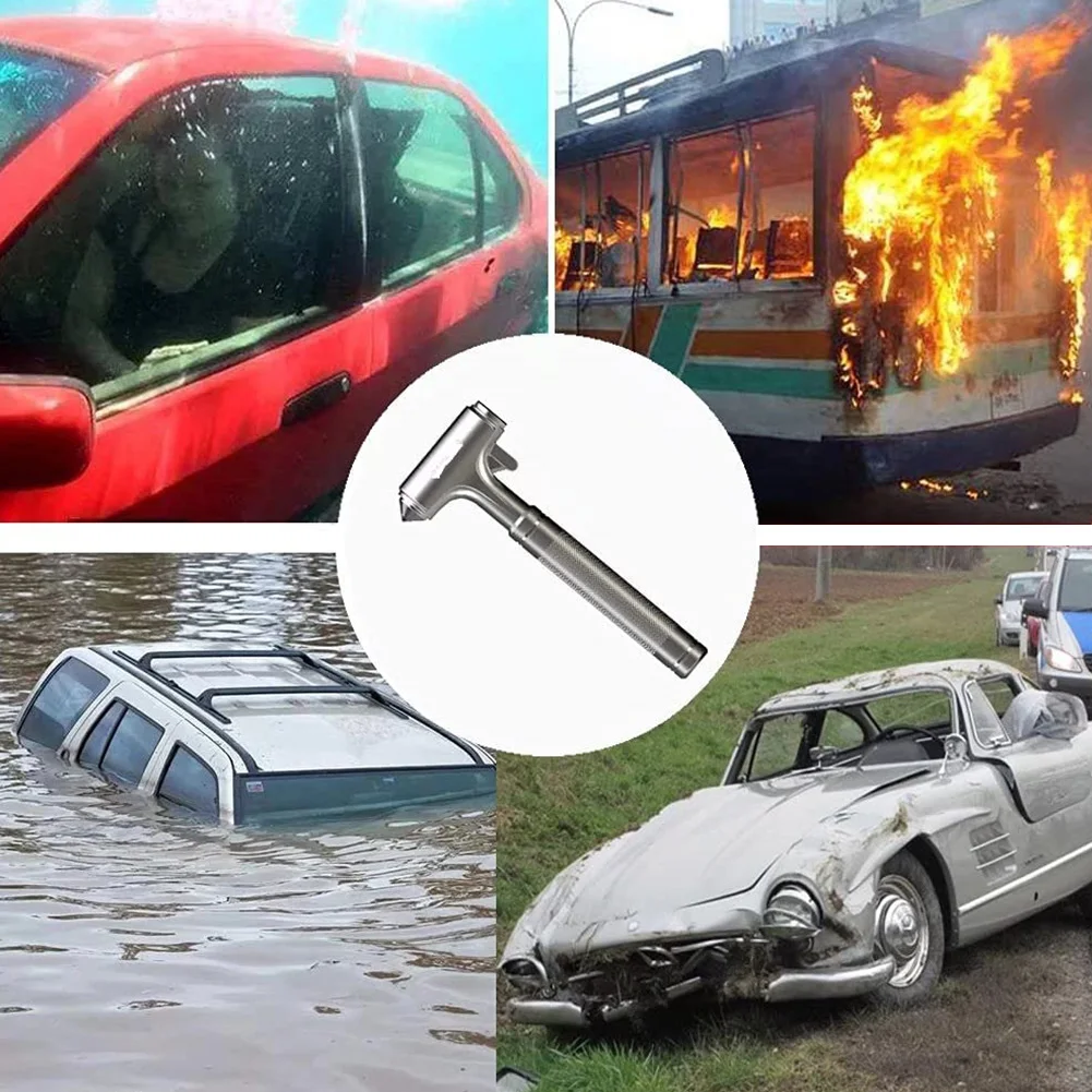 Автомобильный аварийный молоток Автомобильные Аварийные инструменты Для разбивания оконного стекла Автомобильный аварийный молоток для спасения жизни . ' - ' . 2
