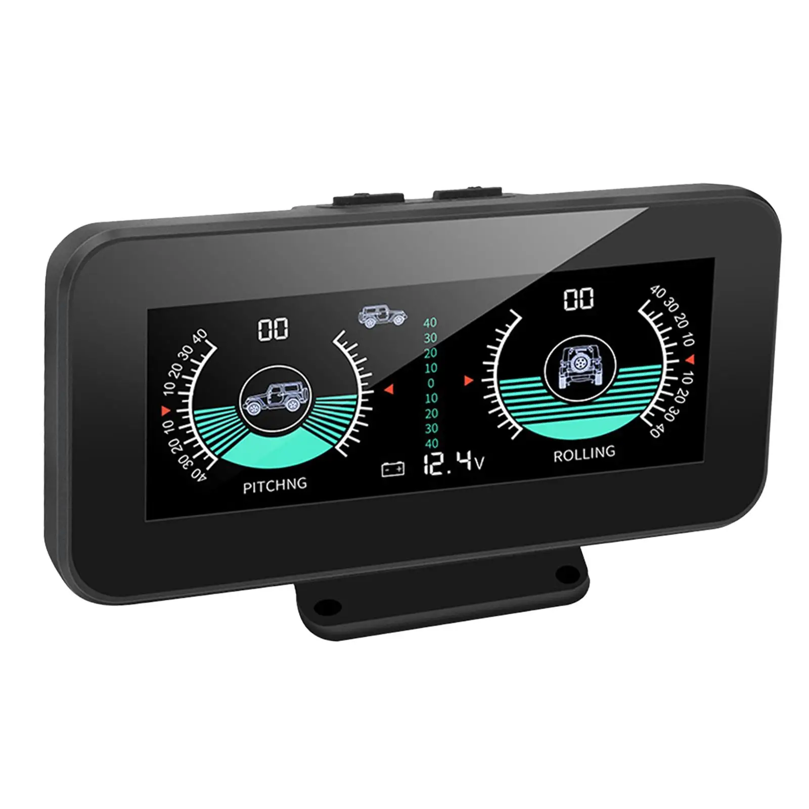 Автомобильный измеритель наклона Прибор безопасности Автомобильный инклинометр Датчик уровня наклона для грузовых автомобилей Принадлежности для автофургона . ' - ' . 5