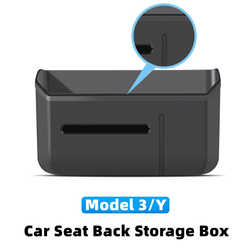 Автомобильный ящик для хранения Tesla Model 3, модель Y 2022, Органайзер для мусора, коробка для салфеток, автомобильные принадлежности, аксессуары Tesla Model Y 2023 . ' - ' . 2