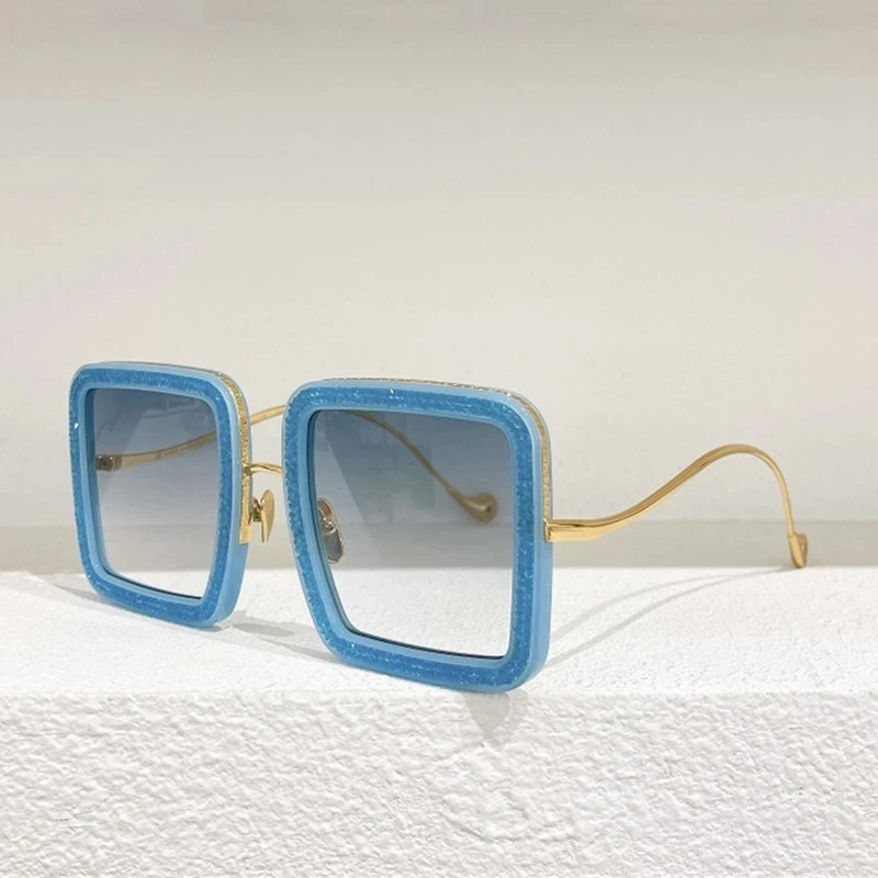 Брендовые дизайнерские солнцезащитные очки, женские Цветные Квадратные солнцезащитные очки, женские футуристические солнцезащитные очки в стиле ретро, Прямоугольные солнцезащитные очки . ' - ' . 3