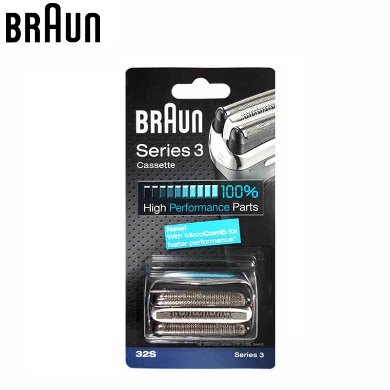 Бритва Braun 32S Series 3 со сменным лезвием для резки фольги с микрокомбайном (320 330 340 350CC 360 370 380 390CC 395cc) . ' - ' . 2