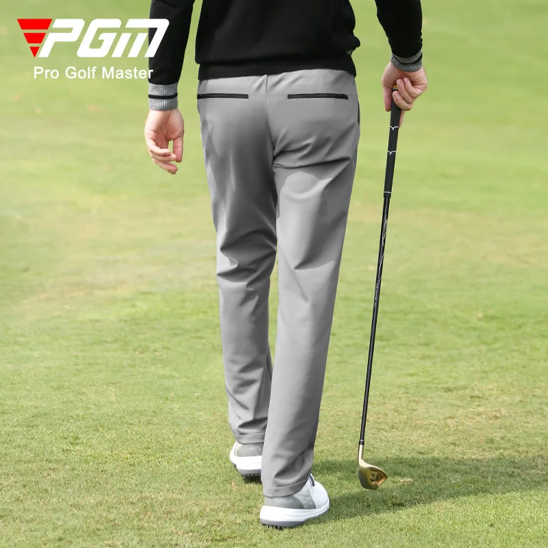Брюки для гольфа PGM, мужские брюки, осенне-зимняя мужская одежда, спортивные брюки, утолщенные и теплые . ' - ' . 3
