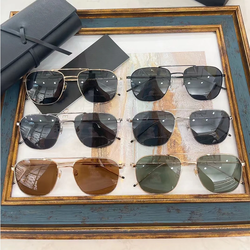 Винтажные солнцезащитные очки, женские, мужские, Классические солнцезащитные очки, мужские очки, Теневые очки, Оттенки женских UV400 NB0214S . ' - ' . 4