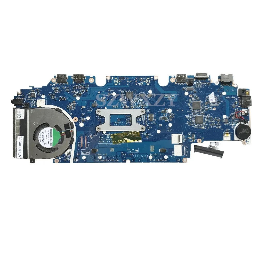 Восстановленная Высококачественная Материнская плата для ноутбука DELL серии E5450 CN-0X4VXX 0X4VXX X4VXX ZAM70 LA-A901P С процессором i5-5200U . ' - ' . 4