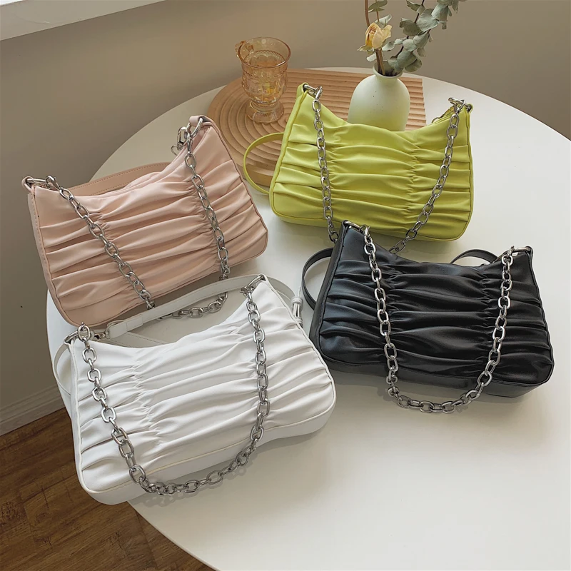 Высококачественные Женские сумки через плечо с цепочкой из искусственной кожи Дизайнерские женские маленькие сумки через плечо Модные Женские сумки-мессенджеры . ' - ' . 4