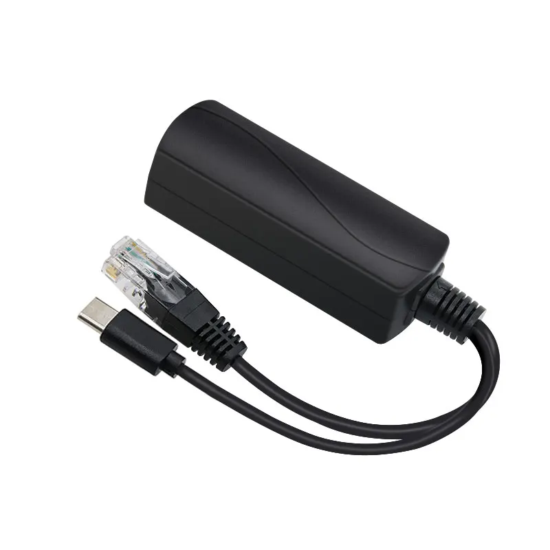 Гигабитный PoE-разветвитель Micro USB / Type-C / DC Power over Ethernet для IP-камеры / Raspberry PI / sensecap / Bobcat . ' - ' . 2