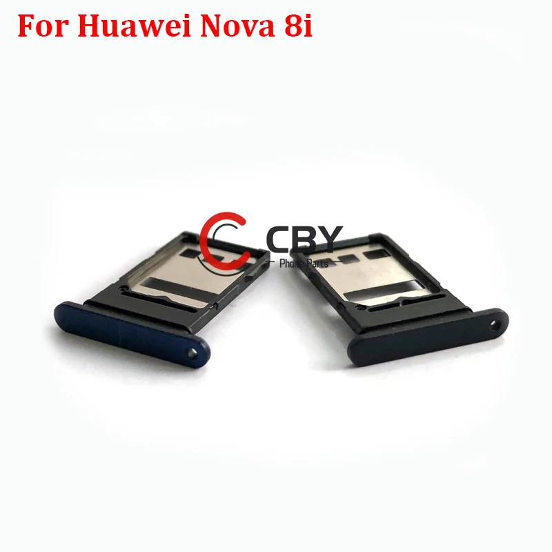 Держатель лотка для sim-карты для Huawei Nova 7i 8i Держатель лотка для SIM-карты, разъем адаптера, запчасти для ремонта . ' - ' . 1