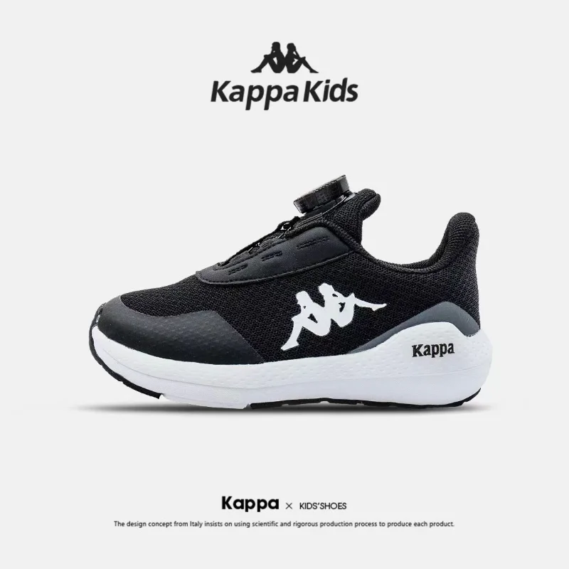 Детская обувь Kappa, детская обувь с низким верхом, поворотная кнопка, детские новые летние дышащие легкие кроссовки среднего размера . ' - ' . 0