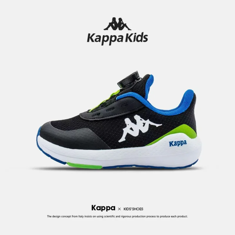 Детская обувь Kappa, детская обувь с низким верхом, поворотная кнопка, детские новые летние дышащие легкие кроссовки среднего размера . ' - ' . 1