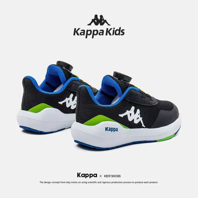 Детская обувь Kappa, детская обувь с низким верхом, поворотная кнопка, детские новые летние дышащие легкие кроссовки среднего размера . ' - ' . 5
