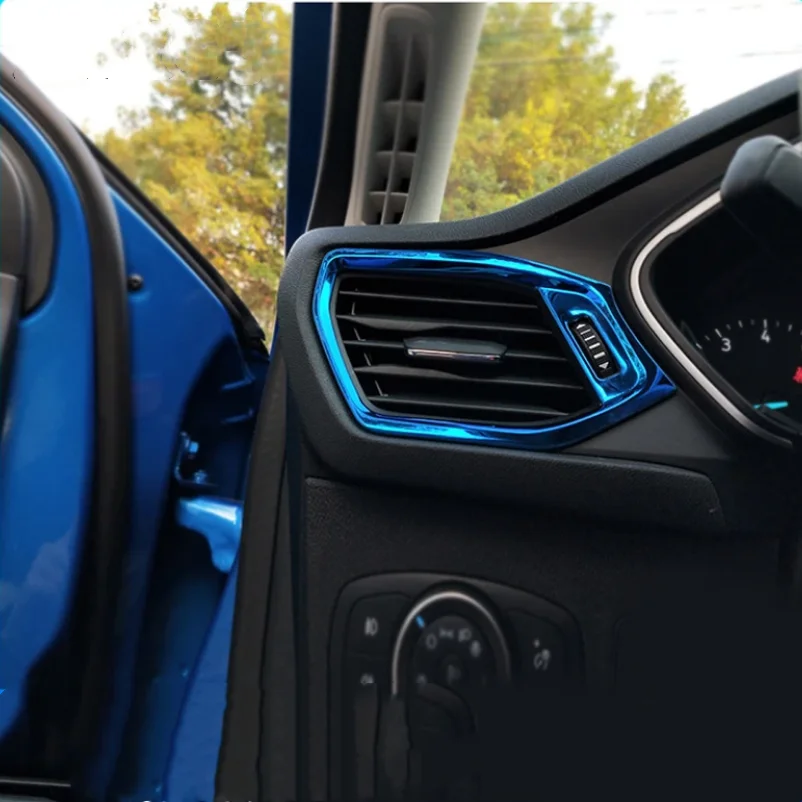 Для Ford Focus MK4 2019-2022 Аксессуары LHD Автомобильный Боковой Кондиционер Переменного Тока На Выходе Вентиляционное Отверстие Декоративная Отделка Крышки . ' - ' . 4